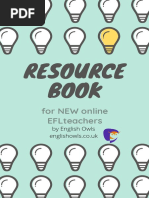 Resource Book For New Online EFL Teachers 1 1