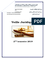 Veille Juridique 2eme Semestre 2019