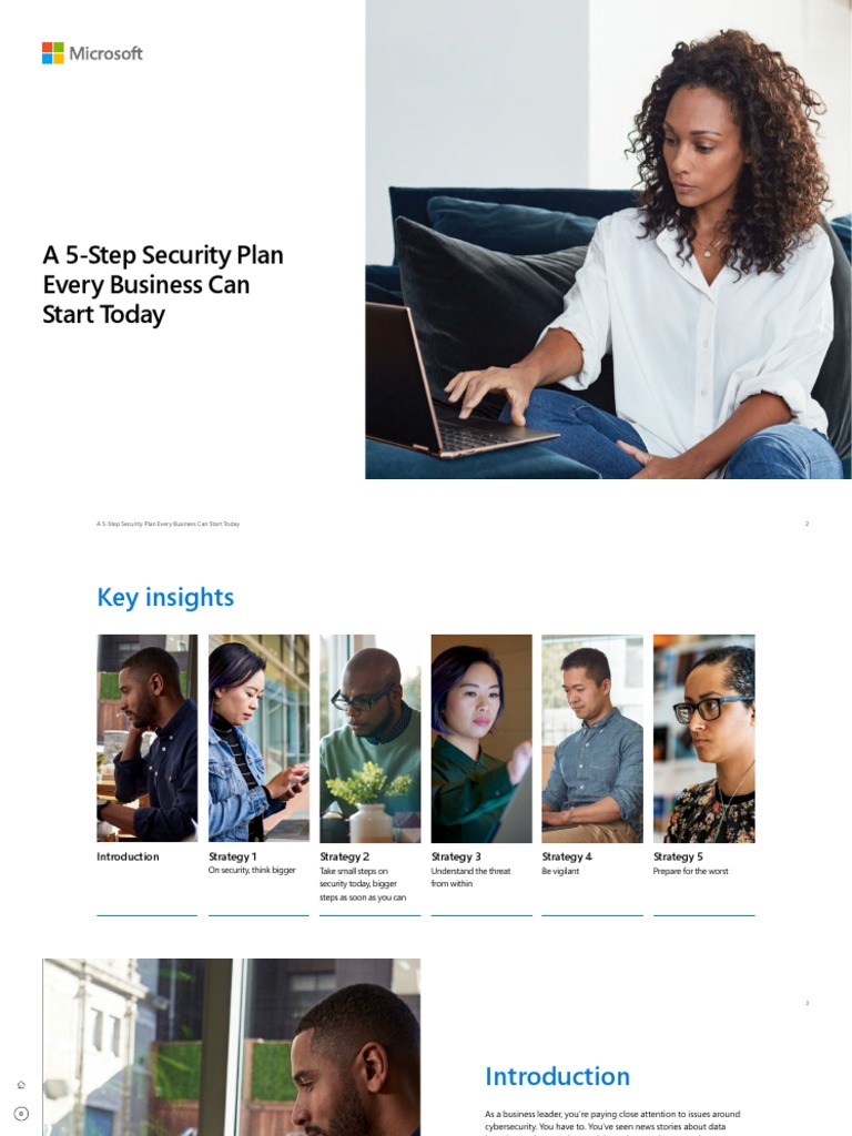 A 5 Step Security Plan Every Business Can Start Today | PDF | Computer ...