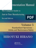 JIT Implementation Manual -- The Complete Guide to Just-In-Time Manufacturing_ Volume 5 -- Standardized Operations -- Jidoka and Maintenance Safety ( PDFDrive )