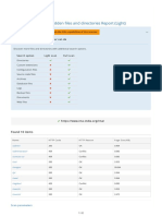 URL Fuzzer - Discover Hidden Files and Directories Report (Light)