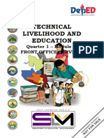 Technical Livelihood and Education: Quarter 1 - Module 2: Front Office Services