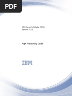 High Availability Guide: Ibm Security Qradar Siem