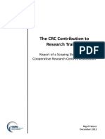 The CRC Contribution To RT Final Report