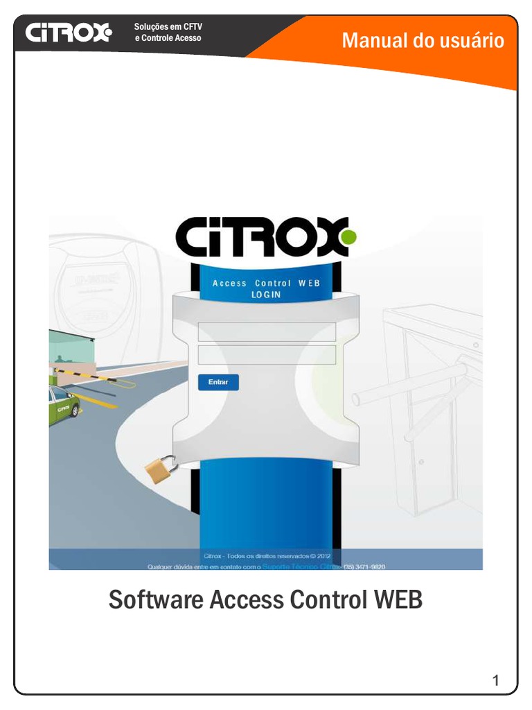 Manual do Software Access Control WEB | PDF | Microsoft Access | Rede ...