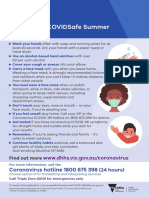 Habits For A COVIDSafe Summer