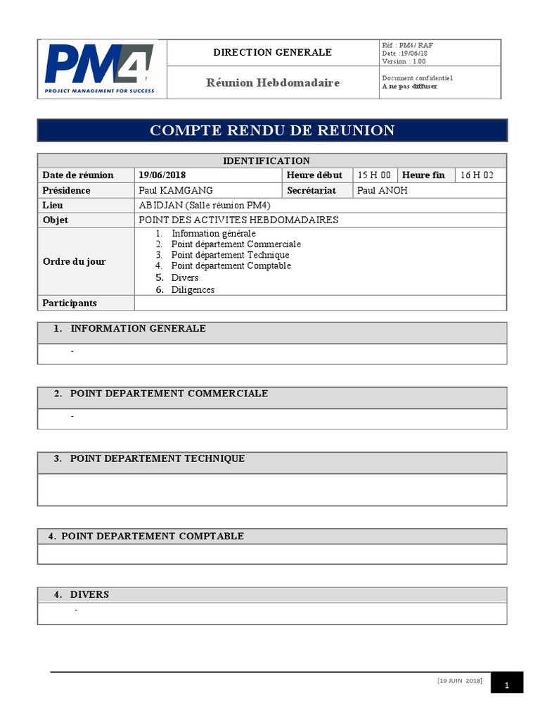 CR Template | PDF