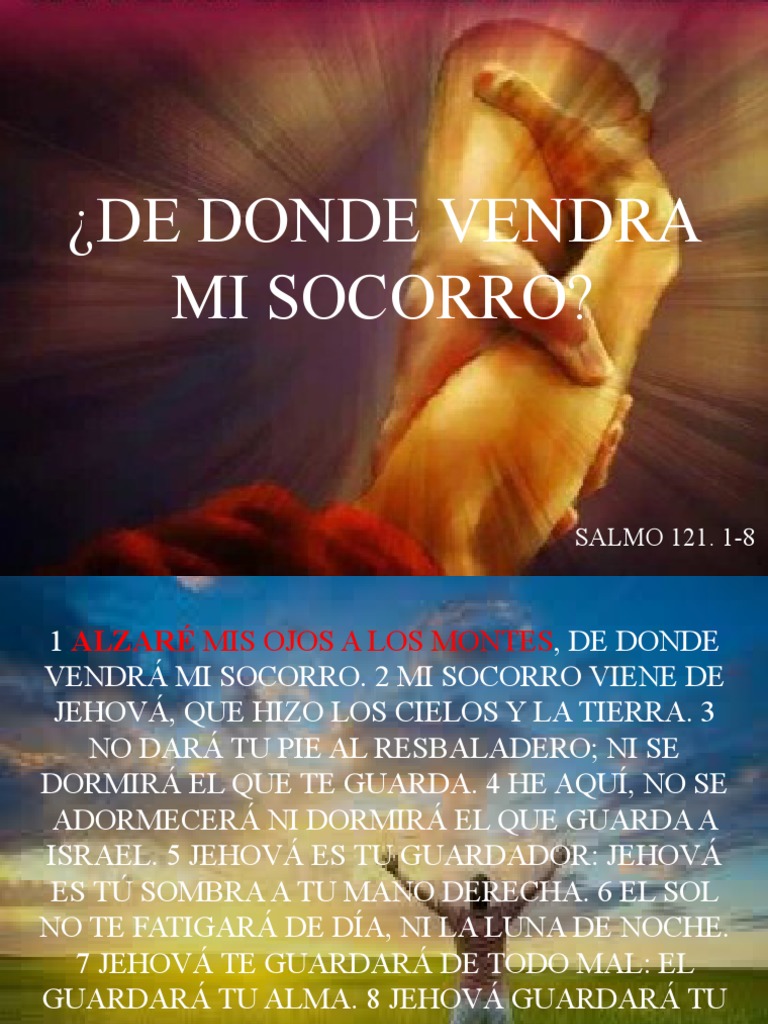 De Donde Vendra Mi Socorro | PDF | Religión y espiritualidad