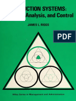 Production Systems Planning, Analysis, and Control by James L. Riggs PDF