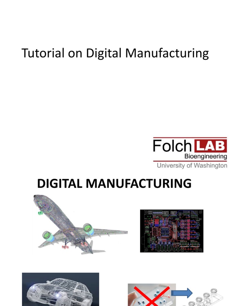 Tutorial On Digital Manufacturing | PDF