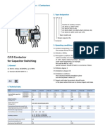 Contactor Ac-6b Capacitor CJ19