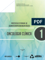 Protocolo Estadual de Quimioterapia Oncologia Clínica Volume 1 PDF