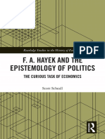 F. A. Hayek and The Epistemology of Politics