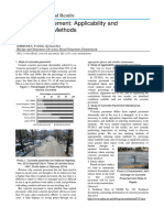 Concrete Pavement: Applicability and Maintenance Methods: Research Trends and Results