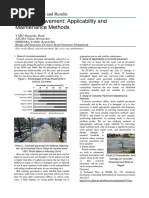 Concrete Pavement: Applicability and Maintenance Methods: Research Trends and Results