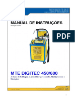 Equipamento Solda Tig Mig Mag Digitec - Manual - Instrucoes - 5ed - (2002)