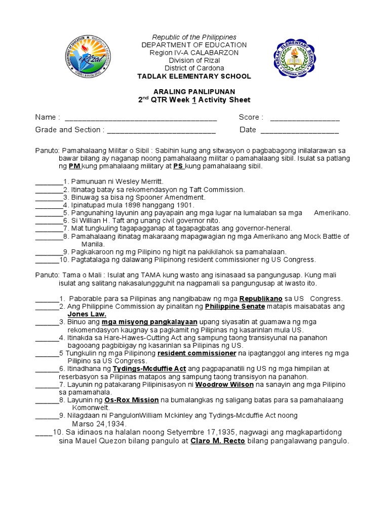 Las Ap W1 | PDF