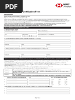 CRS Individual Self Certification Form: Instructions