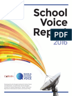 School Voice Report 2016 Insights