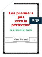 4emecahier de Production Ecrite