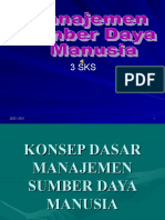 Manajemen Sumber Daya Manusia