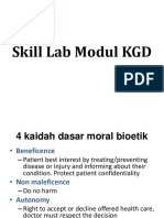 Skill Lab Modul KGD