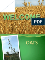 Oat: A Guide to Its Systematics, Uses, Cytology and Crossing Techniques