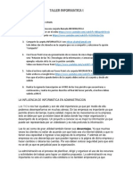 Taller Informatica I PDF