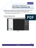 Setup and Print Guide: Photoshop Cs6: Ricoh SG 3110Dn - Powerdriver-R