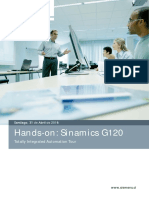 Hands-On - Sinamics G120 PDF