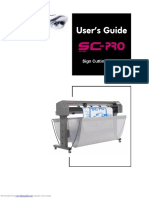 User's Guide: Sign Cutting Plotter