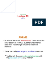 Lec # 05 HTML - V