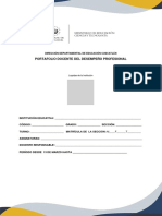 Estructura de Portafolio Docente2020