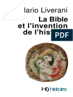 Liverani Mario - La Bible Et L'invention de L'histoire - 2008 - PDF