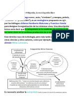 Autopoiesis Maturana Varela