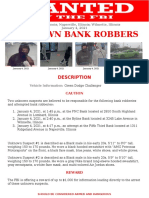 Duo Hits 3 Banks in 3 Hours in Naperville, Lombard, Wilmette: FBI
