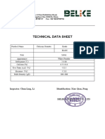 Technical Data Sheet: Inspector: Chun Ling, Li Identification: Xiao Qian, Peng