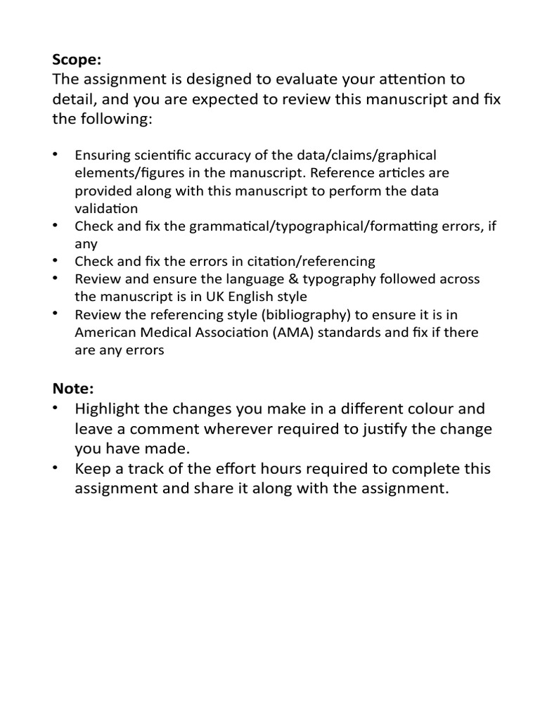 Assignment - Manuscript Review - 09012020 | PDF | Breast Cancer | Menopause