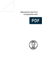 Abraham Lincoln - Predsjedničke Misli PDF
