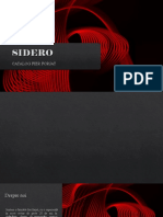 Sidero Catalog 2020 PDF