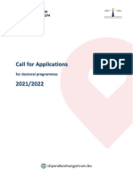 PHD Call For Applications 2021 2022