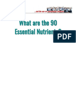 What Are The 90 Essential Nutrients - The Wallach Revolution PDF