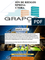 Evaluación de riesgos constructora GRAPCO