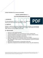 Guía #11 Electrocardiograma (Ecg - Ekg)