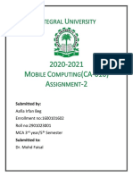 Submitted By:: Aafia Irfan Beg Enrollment No:1600101602 Roll No:2901023001 Mca 3 Year/5 Semester