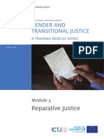 3 - Gender & TJ - Reparative Justice - Speaker Notes