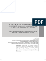 A aplicação de regras religiosas de acordo com a lei do Estado - Panorama brasileiro - Jane Reis