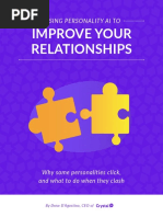 Improve Your Relationships: Using Personality Ai To