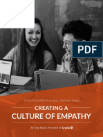 Culture of Empathy