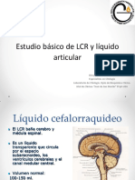 Estudio básico de LCR y líquido articular